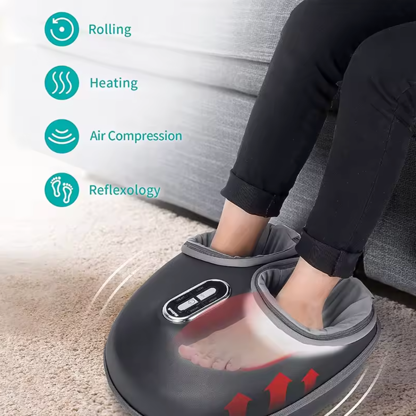 HappyHeels™ Shiatsu Foot Massager